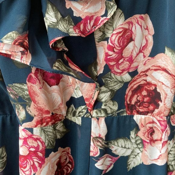 Lulus Secret Romance Floral High-Low Maxi Dress - Picture 5 of 9